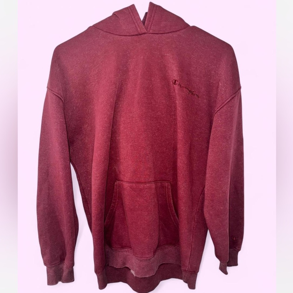 Champion Burgundy Hoody and Sweatpants